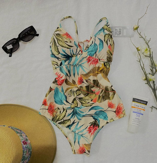 TRAJE DE BAÑO TROPICAL