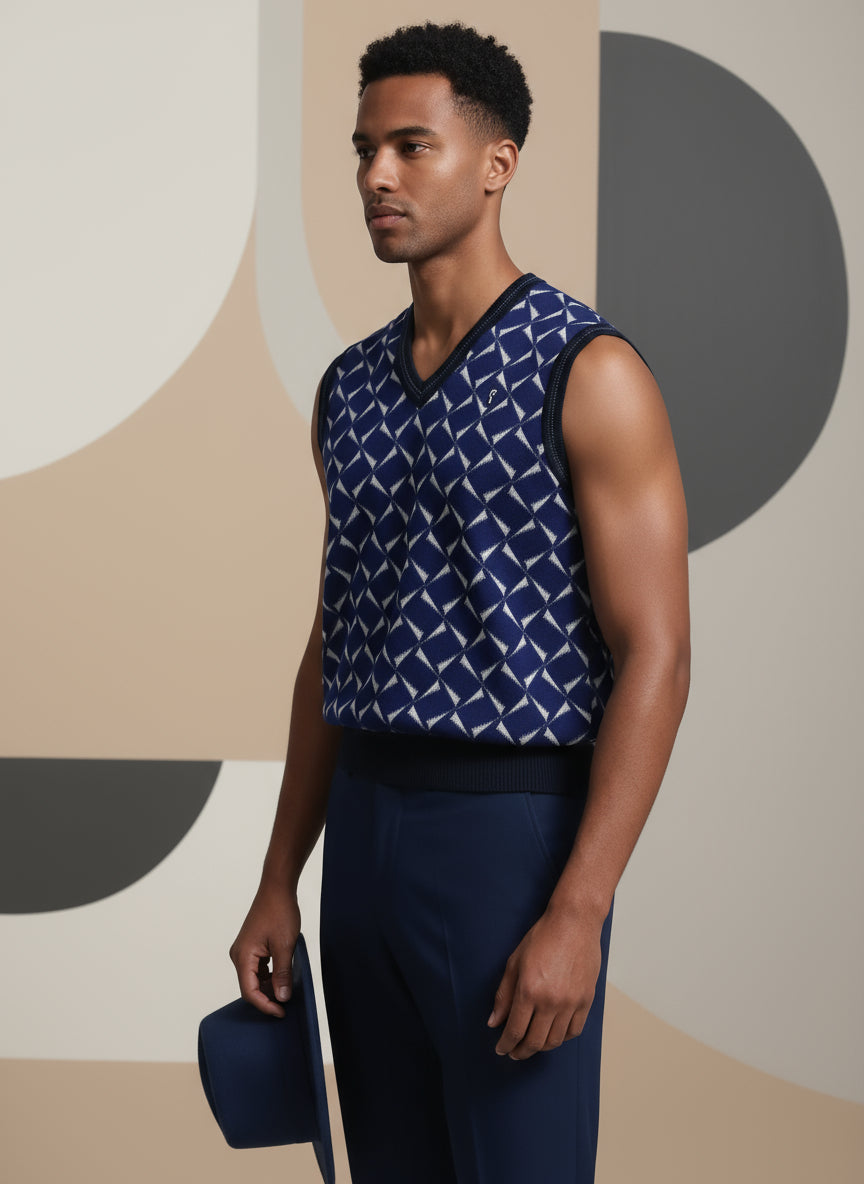 Chaleco de punto Alquimia para hombre